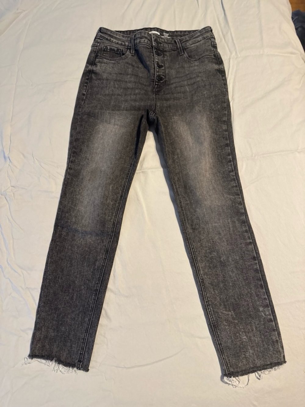 Old Navy Women's Skinny Washed Black Jeans